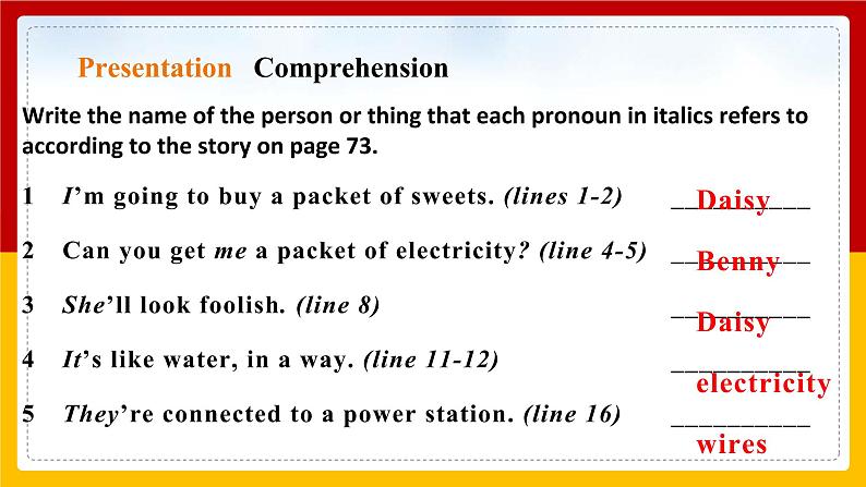 Unit 6 Electricity Period 2 Reading II & Listening课件PPT+教案+学案+练习06