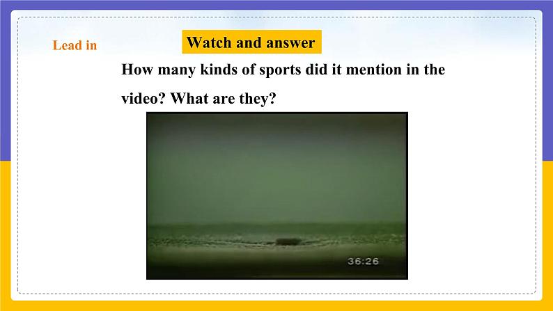 Unit 5 Sport Period 2 Reading II & Listening 课件第2页