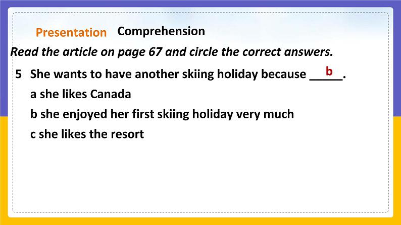 Unit 5 Sport Period 2 Reading II & Listening 课件第5页