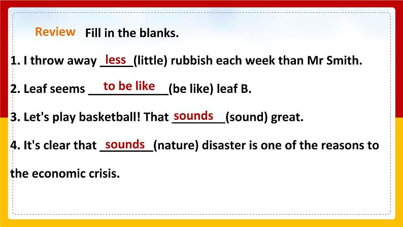 Unit 3 The environment Period 4 Speaking & writing 课件第3页