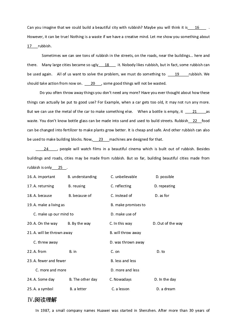 Unit 6 Caring for your health Period 4 Speaking & writing课件PPT02