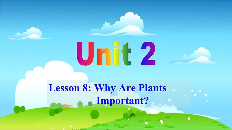 冀教英语八年级下册 Unit 2  Lesson 8 PPT课件+教案01