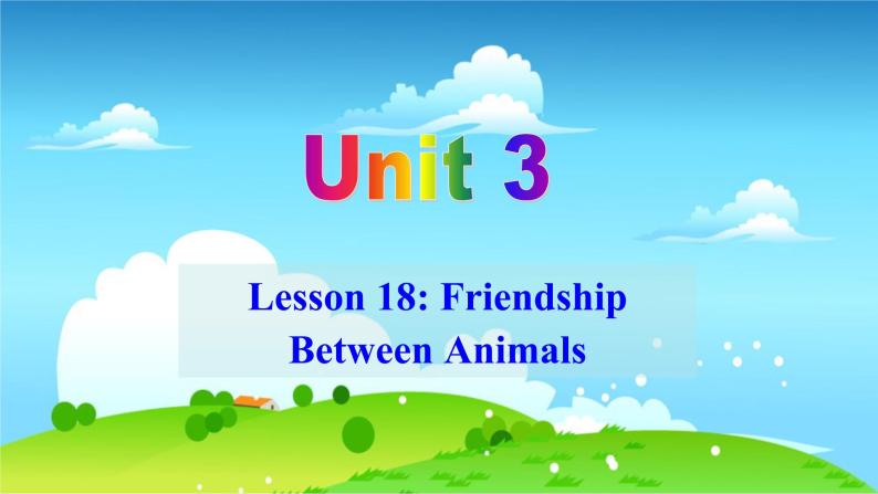 冀教英语八年级下册 Unit 3   Lesson 18 PPT课件+教案01