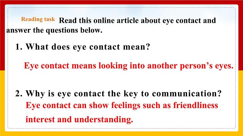 Unit 2 Period 4 More practice and culture corner（课件+教案+学案+练习）08