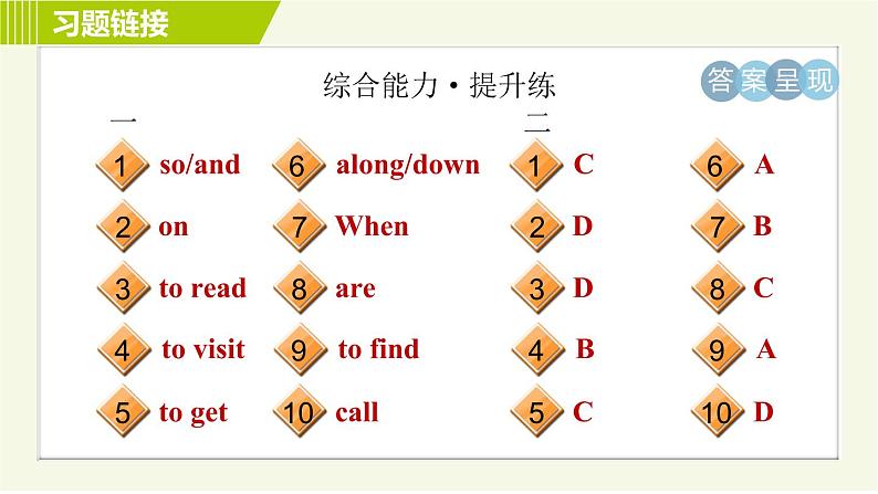 人教版七年级下册英语 Unit8 Period 4 Section B (1a－1d) 习题课件03