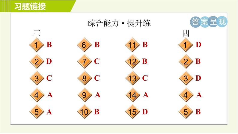 人教版七年级下册英语 Unit11 Period 2 Section A (2d－3b) 习题课件05