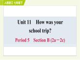 人教版七年级下册英语 Unit11 Period 5 Section B (2a－2c) 习题课件