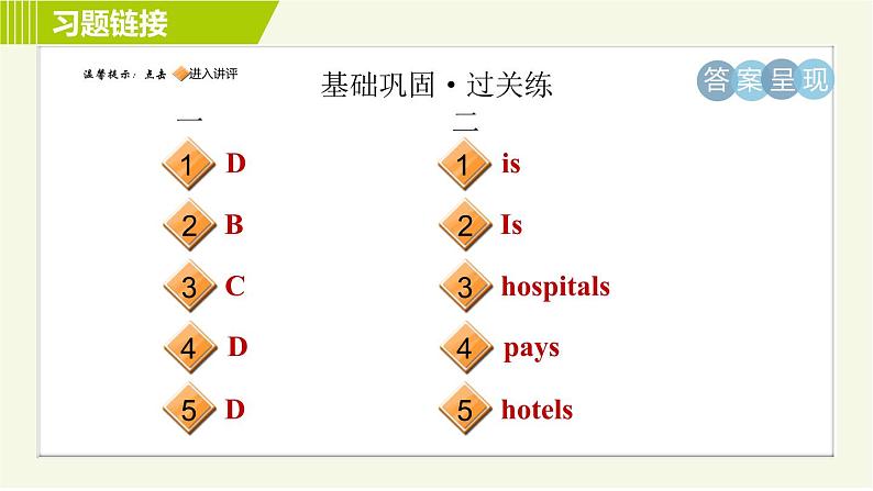 人教版七年级下册英语 Unit8 Period 1 Section A (1a－2c) 习题课件02