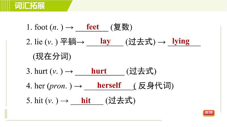 鲁教五四版七年级下册英语 Unit7 Period 4 Section B (3a - Self Check) 习题课件04