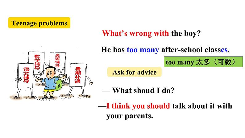 人教新目标八年级英语下册---Unit4 Why don't you talk to your parents SectionA (1a-2c )  课件+ 音视频03