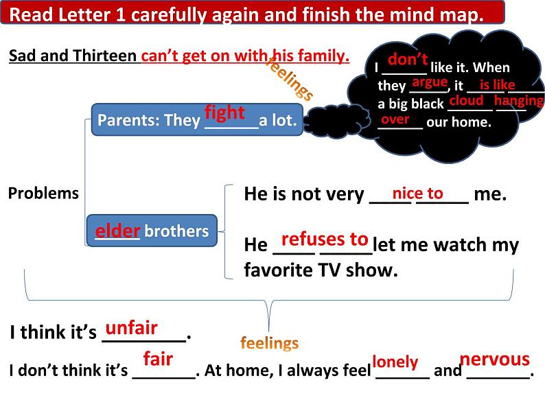 人教新目标八年级英语下册---Unit 4  Why don't you talk to your parents_ SectionA(3a-3c) 课件+ 音视频08