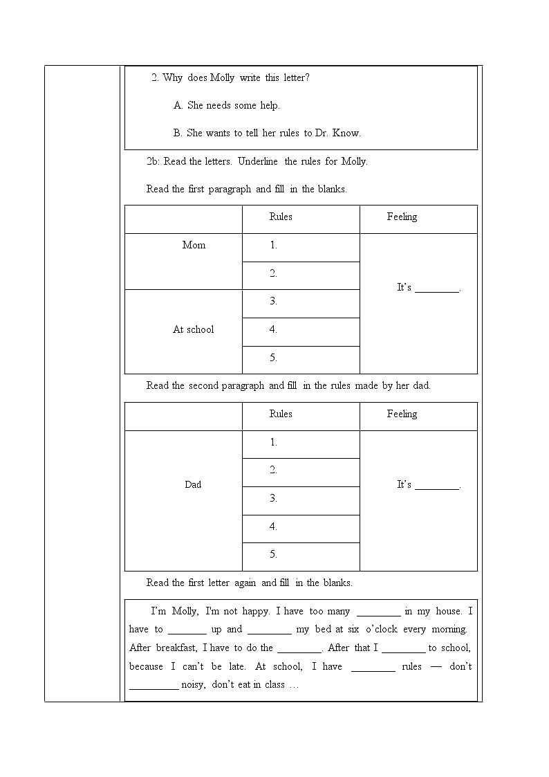 Unit 4 Section B 2a-Self Check课件+教案+练习+音频 人教版英语七下02