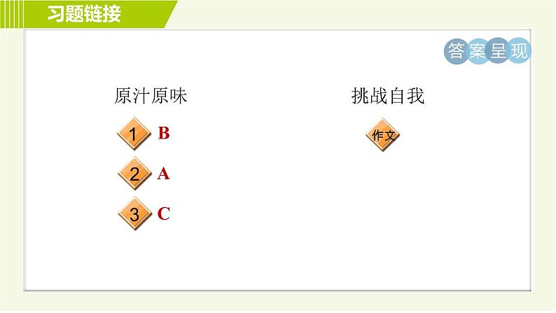 鲁教五四版七年级下册英语 Unit6 单元整合与拔高 习题课件第3页