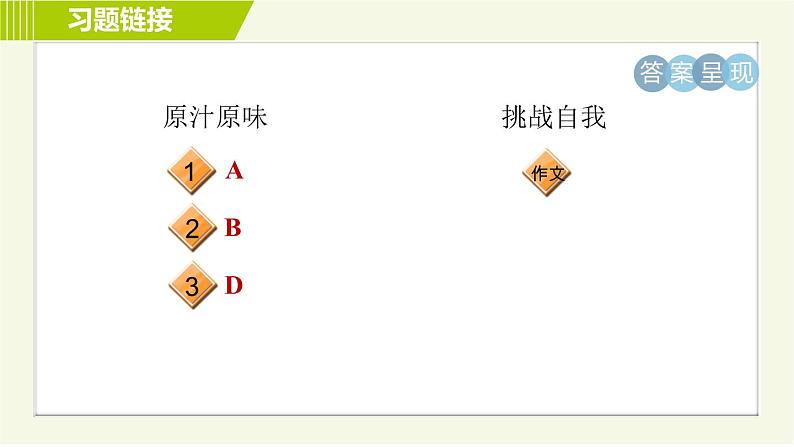 鲁教五四版七年级下册英语 Unit7 单元整合与拔高 习题课件03