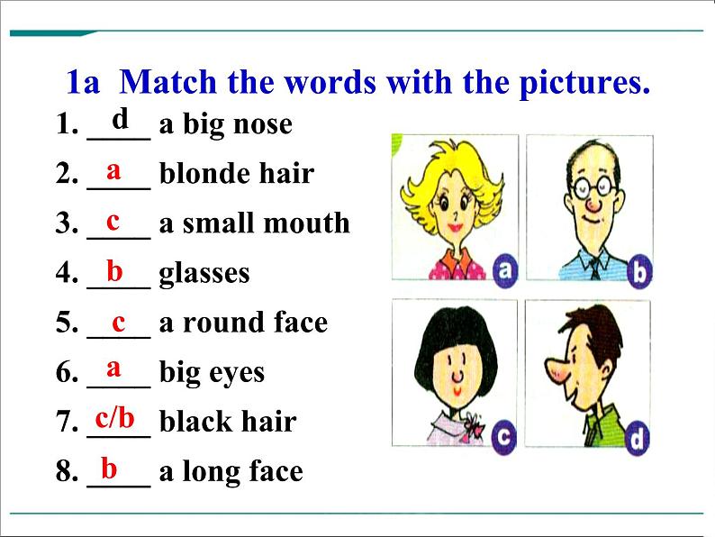 Unit 9 What does he look like_【教学课件+教案+导学案+-知识点总结+教材听力原文及译文+课文及单词录音+练习题】 (2)08