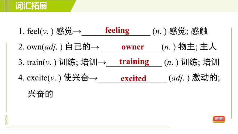 鲁教五四版七年级下册英语 Unit8 习题课件04