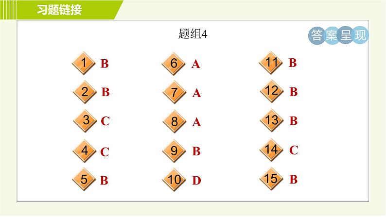 鲁教五四版六年级下册英语 专项训练  习题课件08