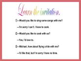 Unit 4 Would you like to cook with us第2課時 Section C課件 初中英語仁愛版七年級上冊（2021年）
