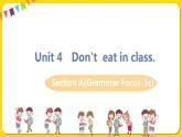 人教初中英语七年级下册——Unit 4 SectionA (Grammer Focus-3c)课件PPT