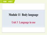 外研版七年级下册英语 Module11 Unit 3 Language in use 习题课件