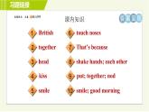 外研版七年级下册英语 Module11 Unit 1 They touch noses! 习题课件