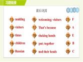 外研版七年级下册英语 Module11 Unit 1 They touch noses! 习题课件