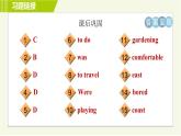 外研版七年级下册英语 Module7 Unit 2 I was born in Quincy. 习题课件