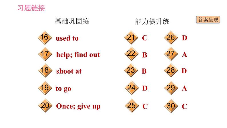 沪教牛津版七年级下册英语 Unit8 课时2 Reading II 习题课件03