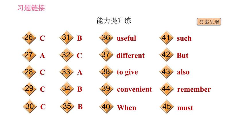 沪教牛津版七年级下册英语 Unit6 课时1 Getting ready & ReadingⅠ 习题课件第4页