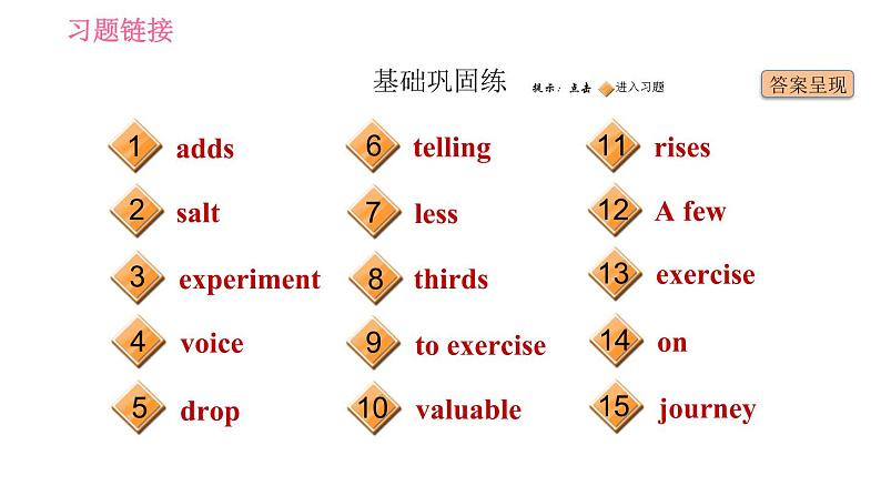 沪教牛津版七年级下册英语 Unit5 课时1 Getting ready & ReadingⅠ 习题课件第2页