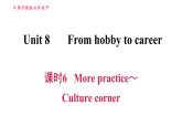 沪教牛津版七年级下册英语 Unit8 课时6 More practice～Culture corner 习题课件
