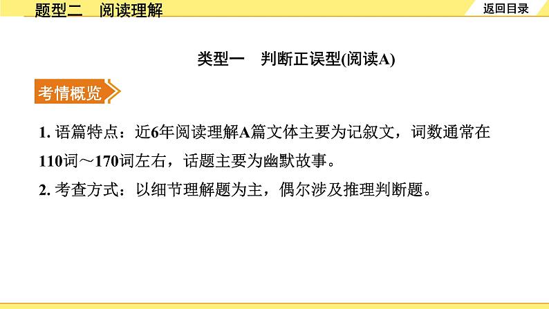 外研中考英语 42. 第三部分 题型二 阅读理解 PPT课件第2页