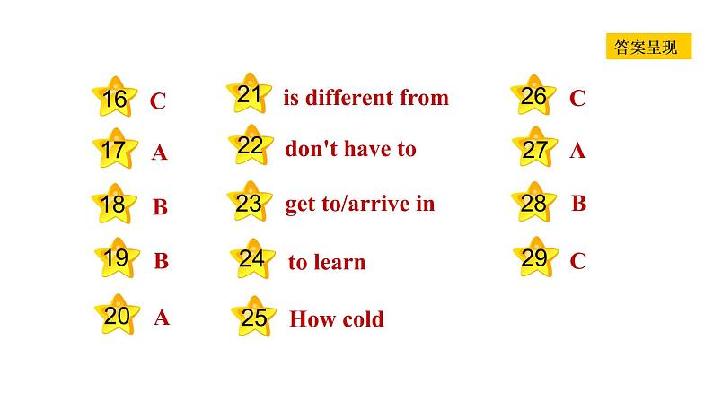 冀教版七年级下册英语 Unit6 Lesson 35　Surfing in Sydney 习题课件03