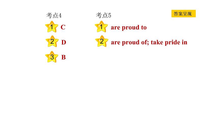 冀教版七年级下册英语 Unit5 习题课件03