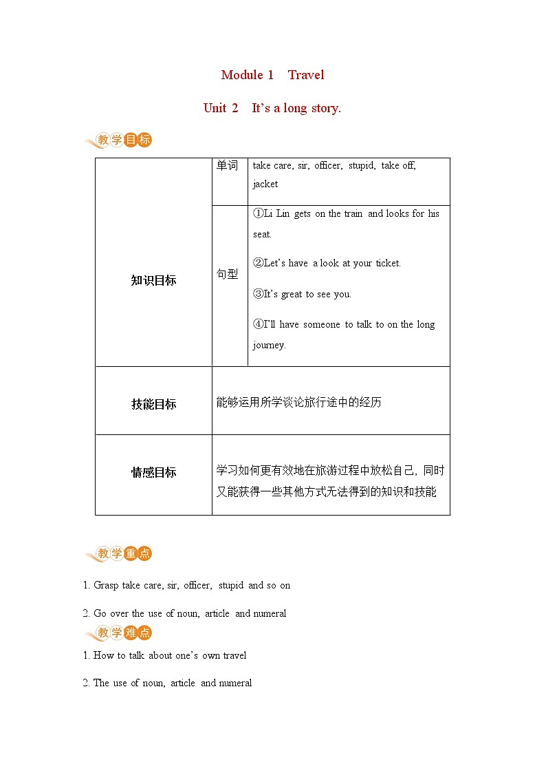 初中英语外研版九年级下册——Module 1 Unit 2【课件+教案】01