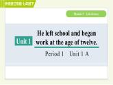 外研版七年級(jí)下冊(cè)英語 Module9 Period 1　Unit 1 A 習(xí)題課件