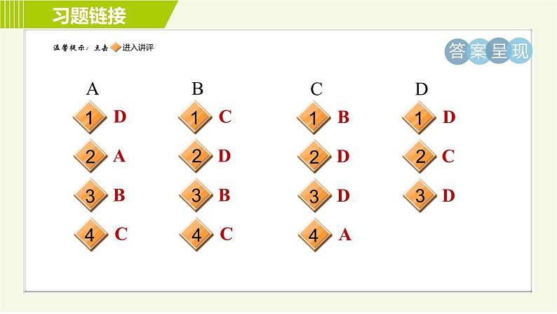 外研版七年级下册英语 期末专训之阅读理解专训 习题课件第2页