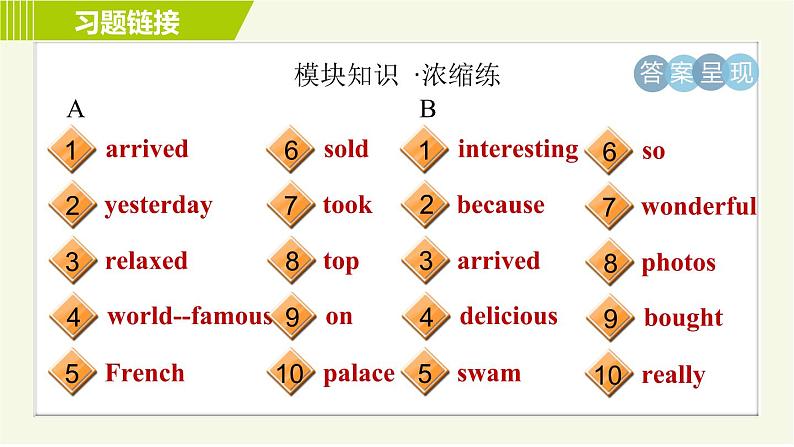 外研版七年级下册英语 Module10 Period 5 Unit 3 B 习题课件03