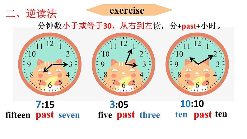 Unit2 Section A 正确用英文读时间 时间的表达方法 课件-2021-2022学年人教版英语七年级下册第6页