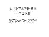 Unit1SectionA情态动词Can的用法课件-人教版英语七年级下册