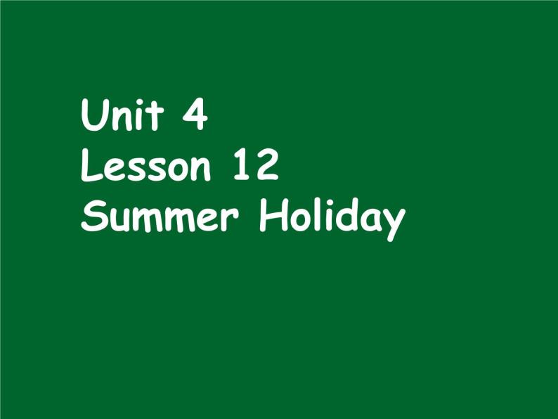 Unit4Lesson12课件北师大版英语七年级下册01