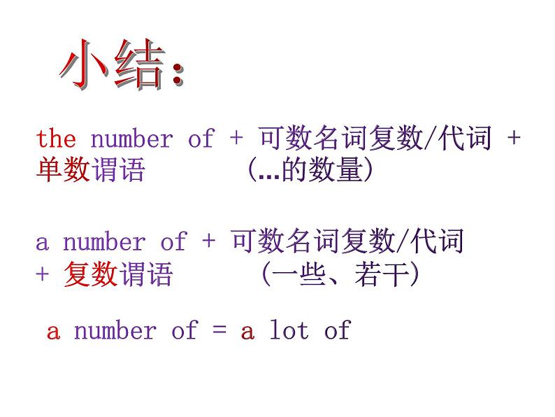 Unit 8 辨析 the number of 与 a number of 的用法 现在完成时的定义、标志词-2021-2022学年人教版英语八年级下册课件PPT第5页