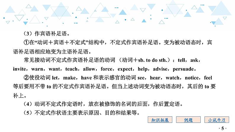 中考英语总复习语法专项复习—非谓语动词课件第6页