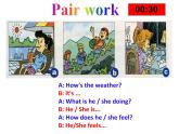 Unit 7 It's raining! Section B 2a-2c 3a-2021-2022学年人教版英语七年级下册课件PPT
