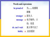 Module 1  Feelings and impressions Unit 2（课件+教案+练习+学案）