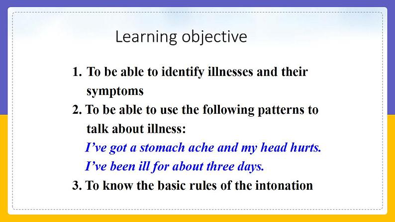 Module 4  Seeing the doctor Unit 1（课件+教案+练习+学案）04