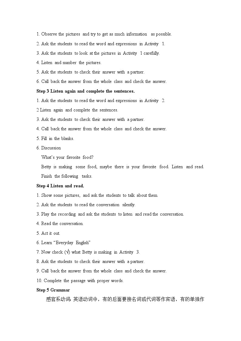 Module 1  Feelings and impressions Unit 1（课件+教案+练习+学案）02