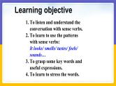 Module 1  Feelings and impressions Unit 1（课件+教案+练习+学案）