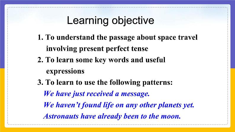 Module 3  Journey to space Unit 2（课件+教案+练习+学案）02