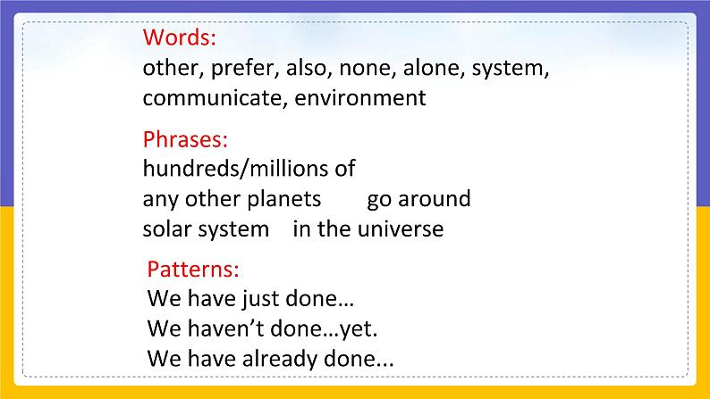 Module 3  Journey to space Unit 2（课件+教案+练习+学案）03